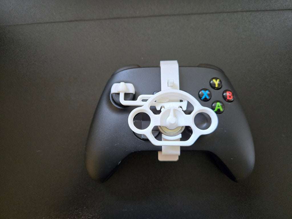 Xbox controller steering wheel attachment