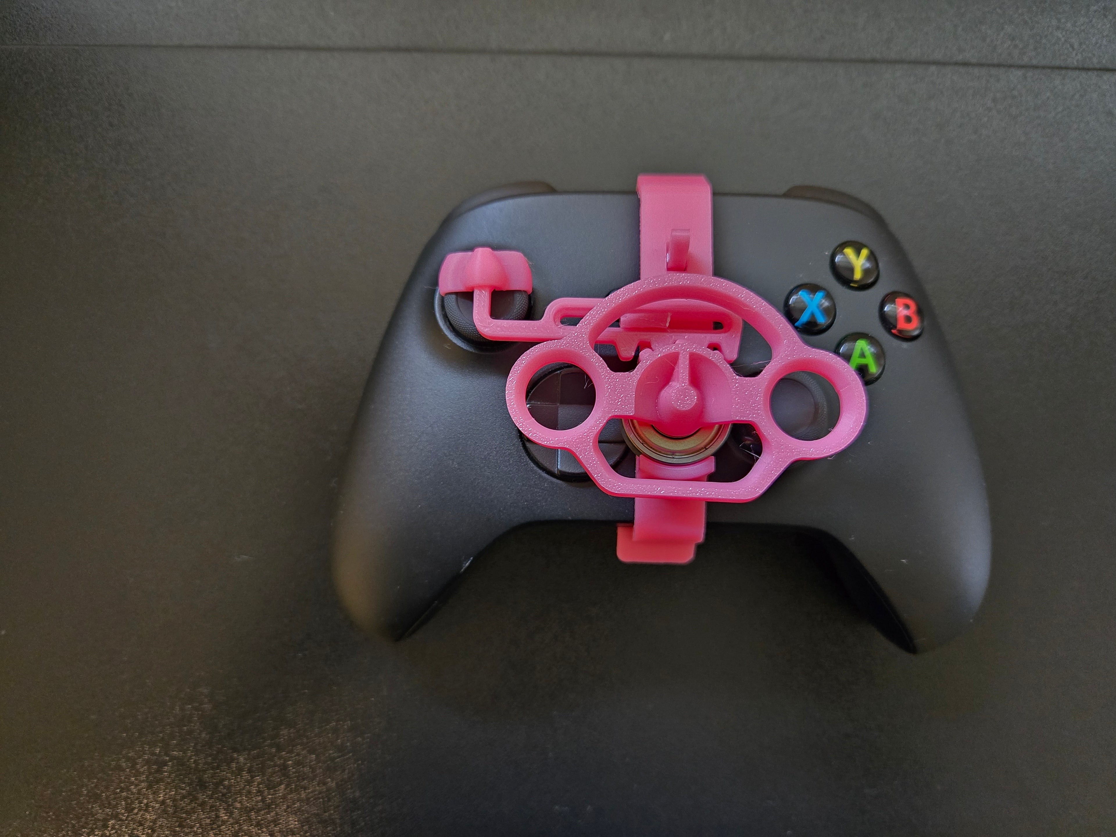 Xbox controller steering wheel attachment