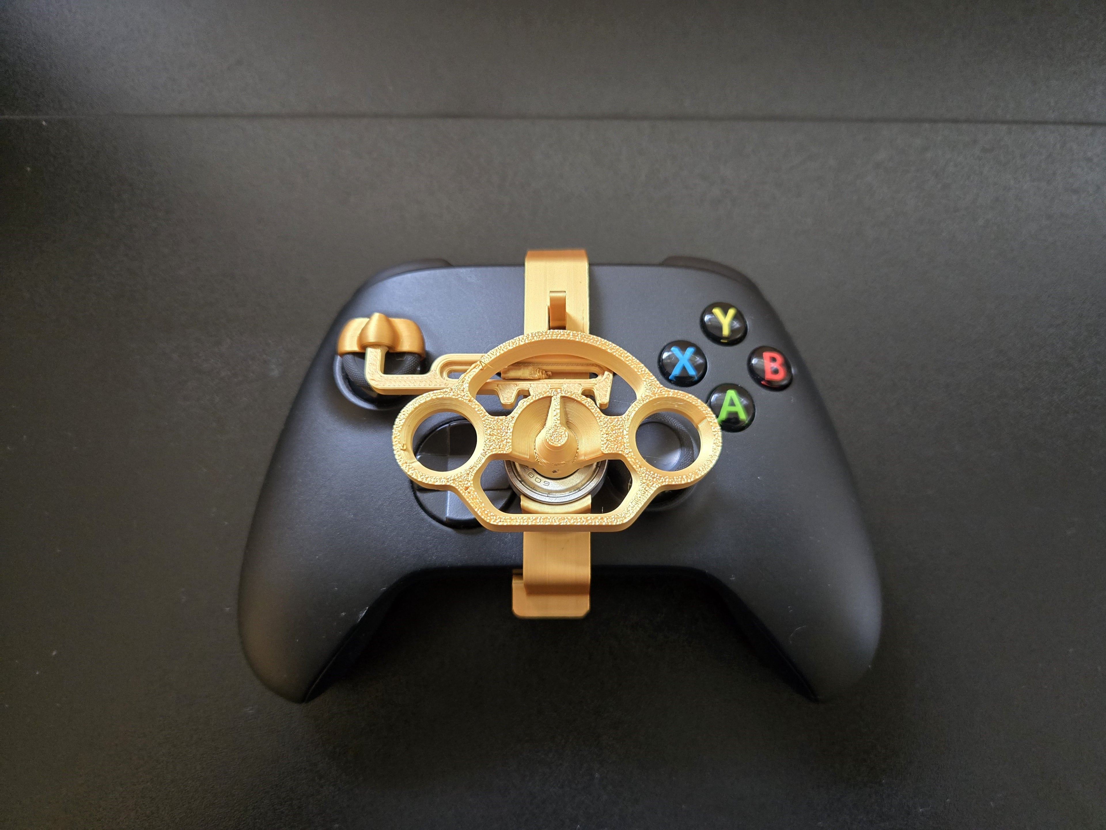 Xbox controller steering wheel attachment