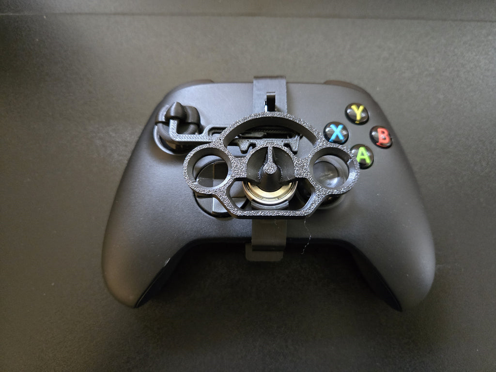 Xbox controller steering wheel attachment