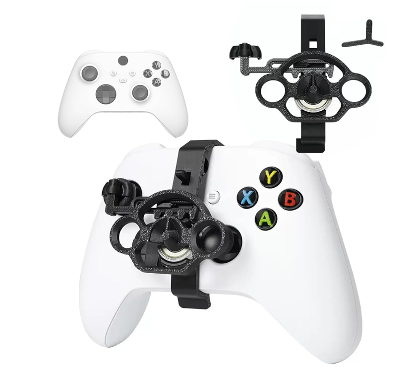 Xbox controller steering wheel attachment